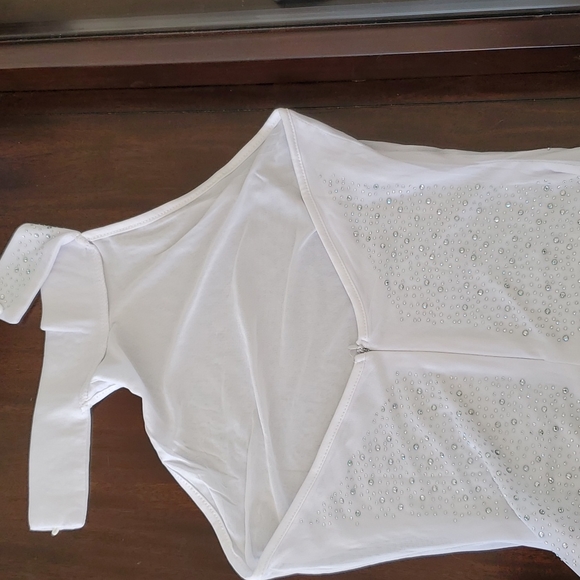 New Rhinestone Halter Dress - Picture 6 of 8